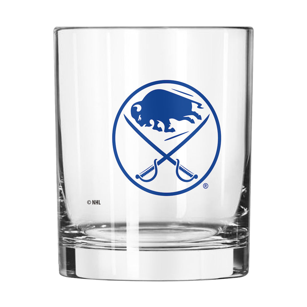 Buffalo Sabres Rocks Glass