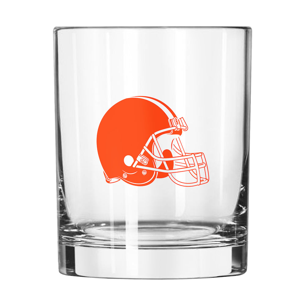 Cleveland Browns Rocks Glass