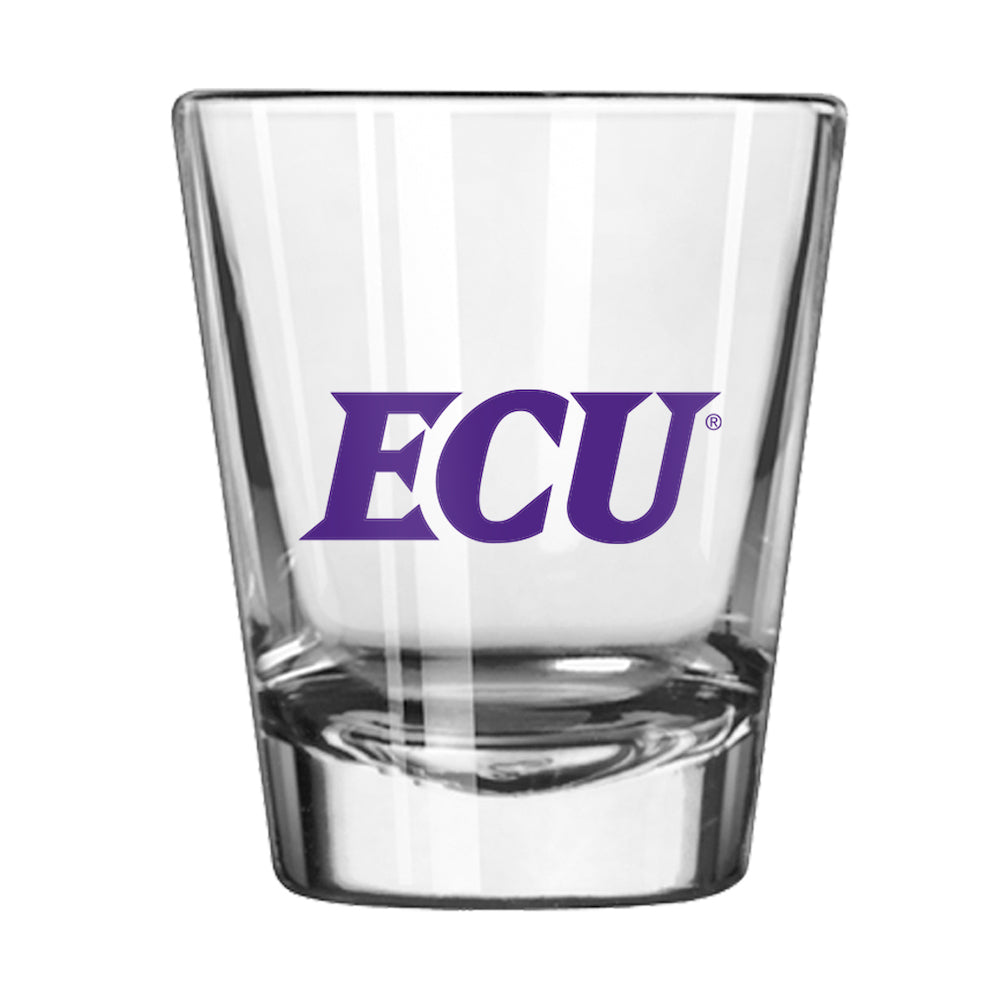 East Carolina Pirates shot glass