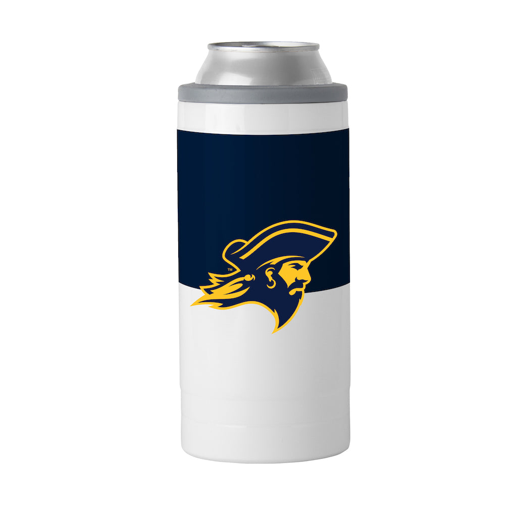 East Tennessee State Buccaneers colorblock slim can coolie