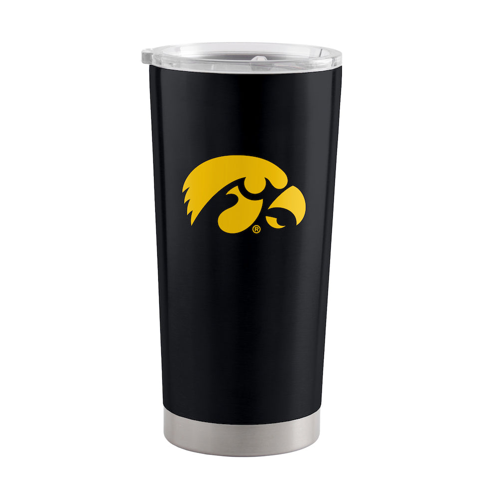 Iowa Hawkeyes 20 oz stainless steel travel tumbler