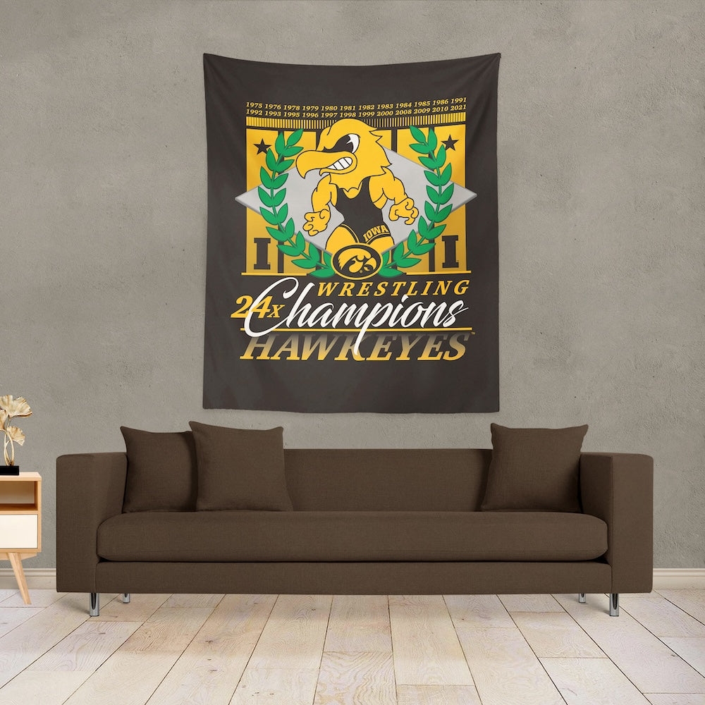 Iowa Hawkeyes T10 Wall Hanging 1