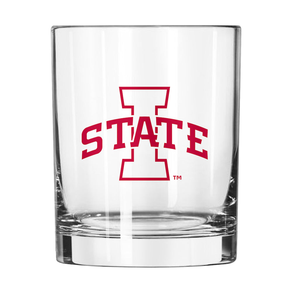 Iowa State Cyclones Rocks Glass