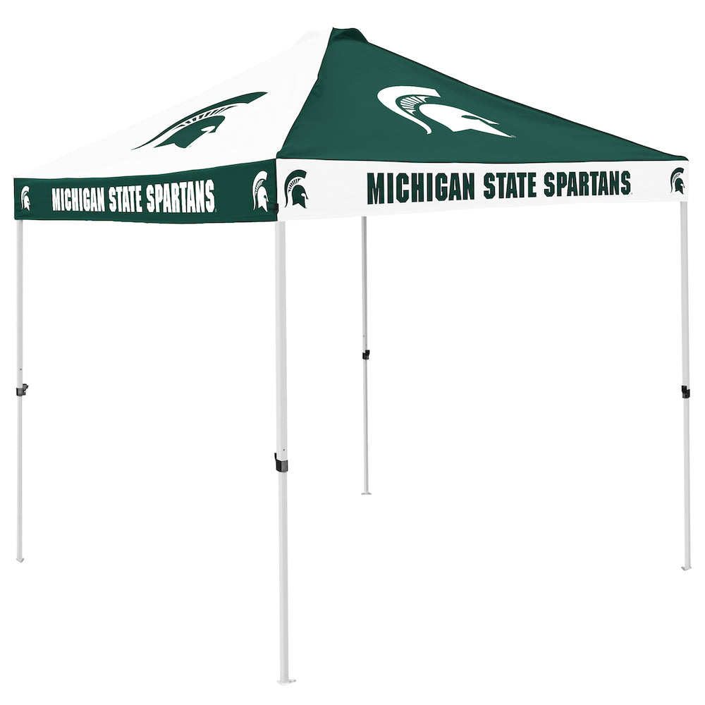 Michigan State Spartans checkerboard canopy
