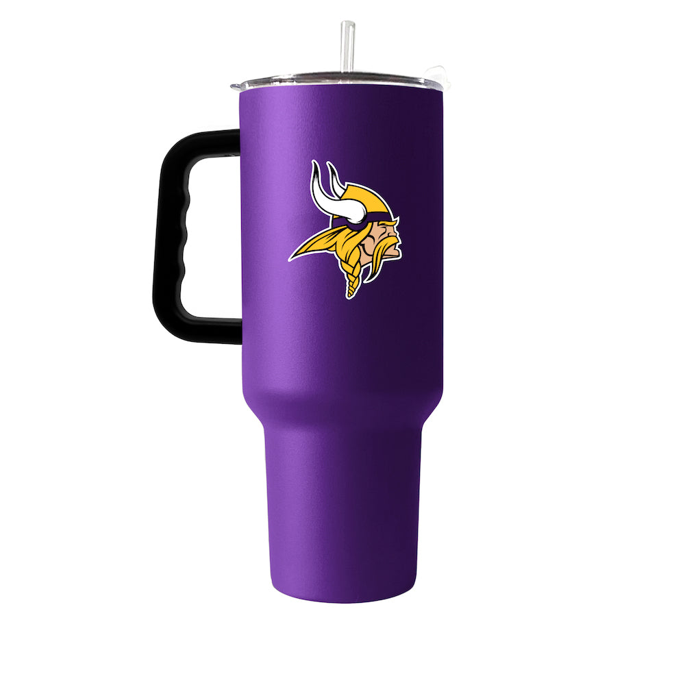 Minnesota Vikings 40 oz travel tumbler