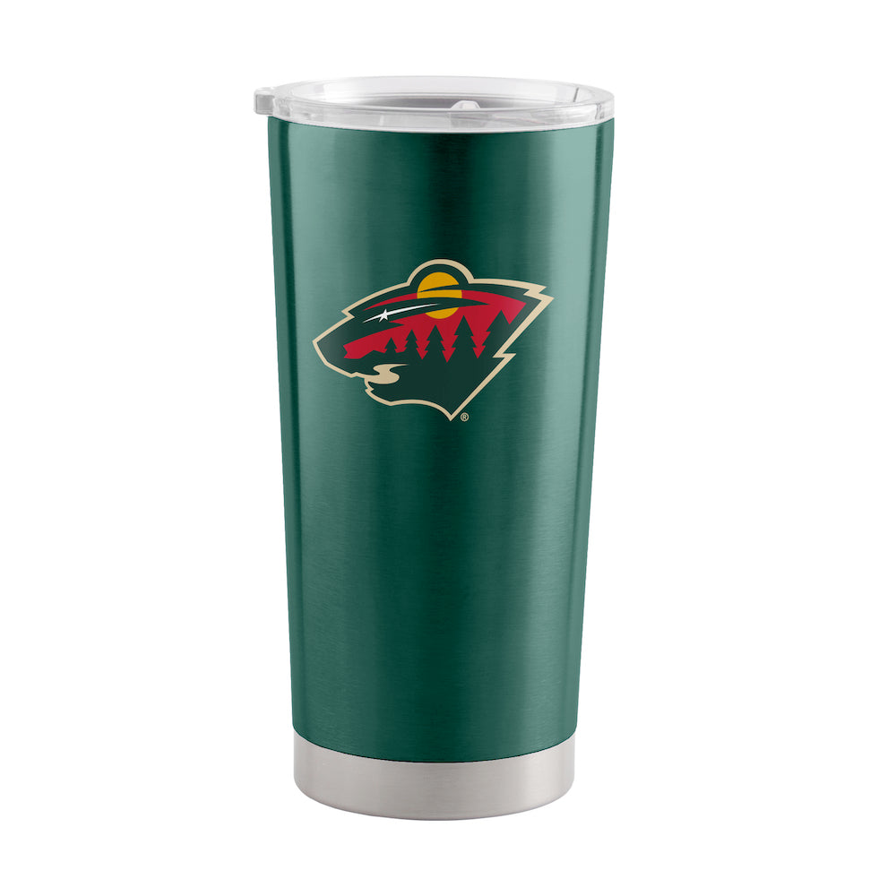 Minnesota Wild 20 oz stainless steel travel tumbler