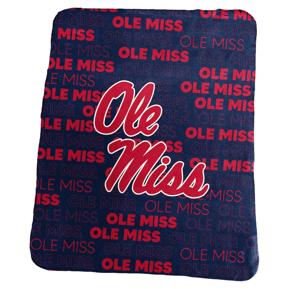 Mississippi Rebels Classic Fleece Blanket