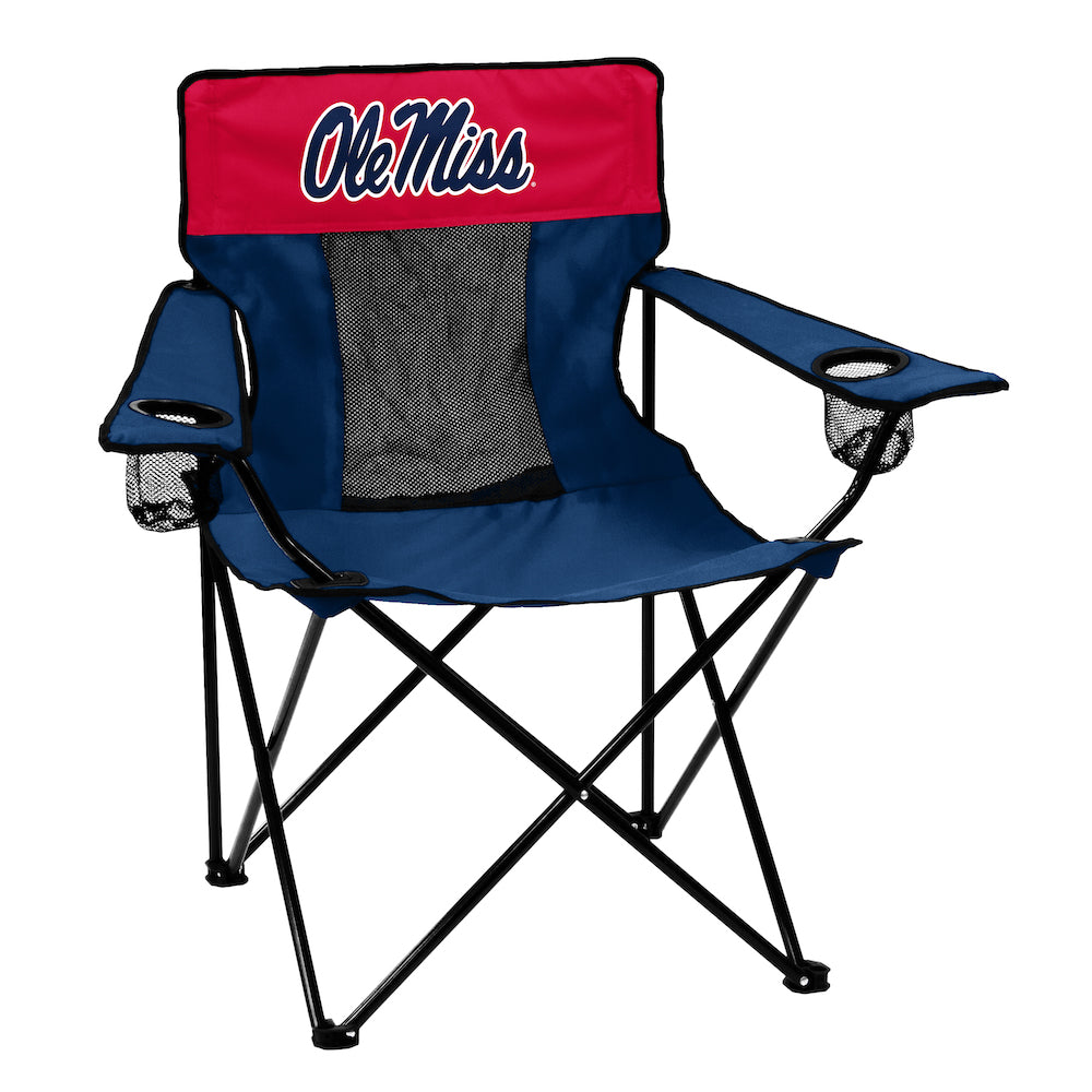 Mississippi Rebels Elite Folding Chair