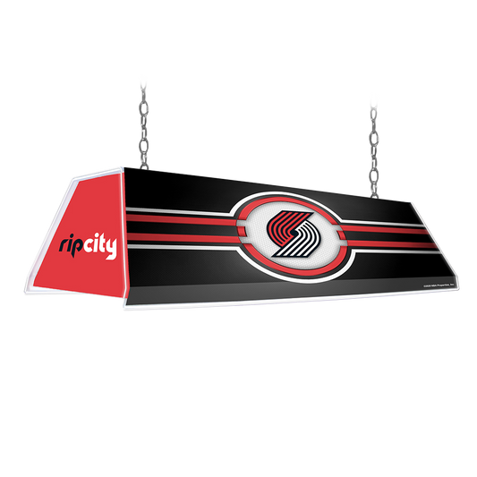 Portland Trail Blazers Edge Glow Pool Table Light