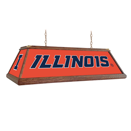 Illinois Fighting Illini Premium Pool Table Light