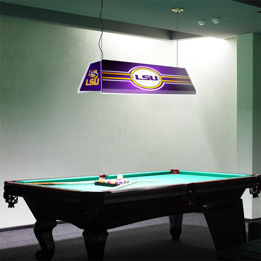 LSU Tigers Edge Glow Pool Table Light Room View