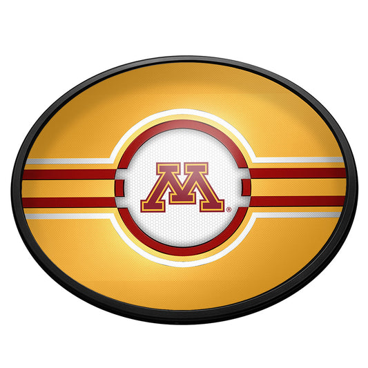 Minnesota Golden Gophers Slimline Oval Lighted Wall Sign
