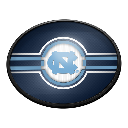 North Carolina Tar Heels Slimline Oval Lighted Wall Sign