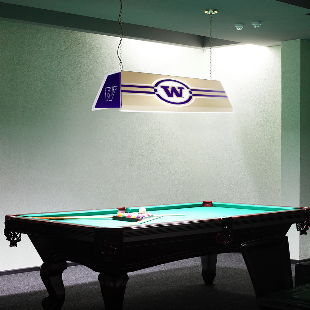 Washington Huskies Edge Glow Pool Table Light Room View