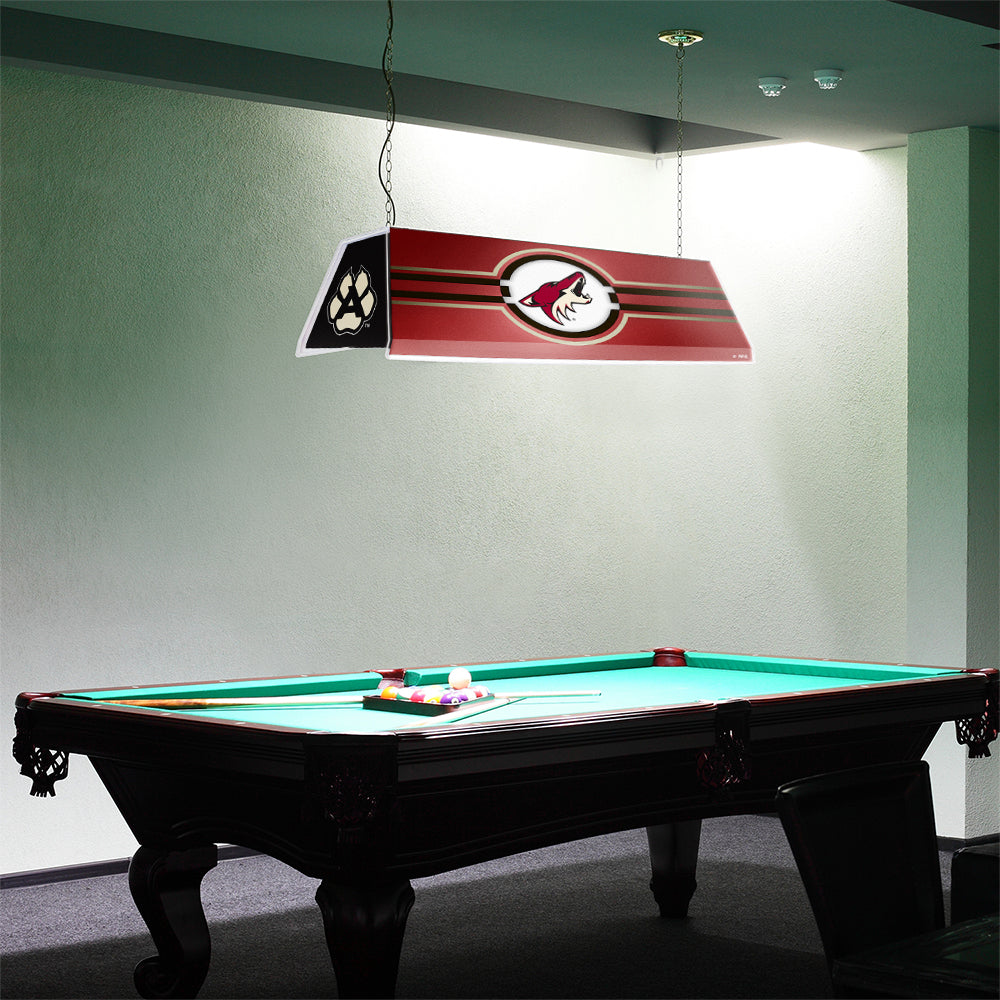 Arizona Coyotes Edge Glow Pool Table Light Room View