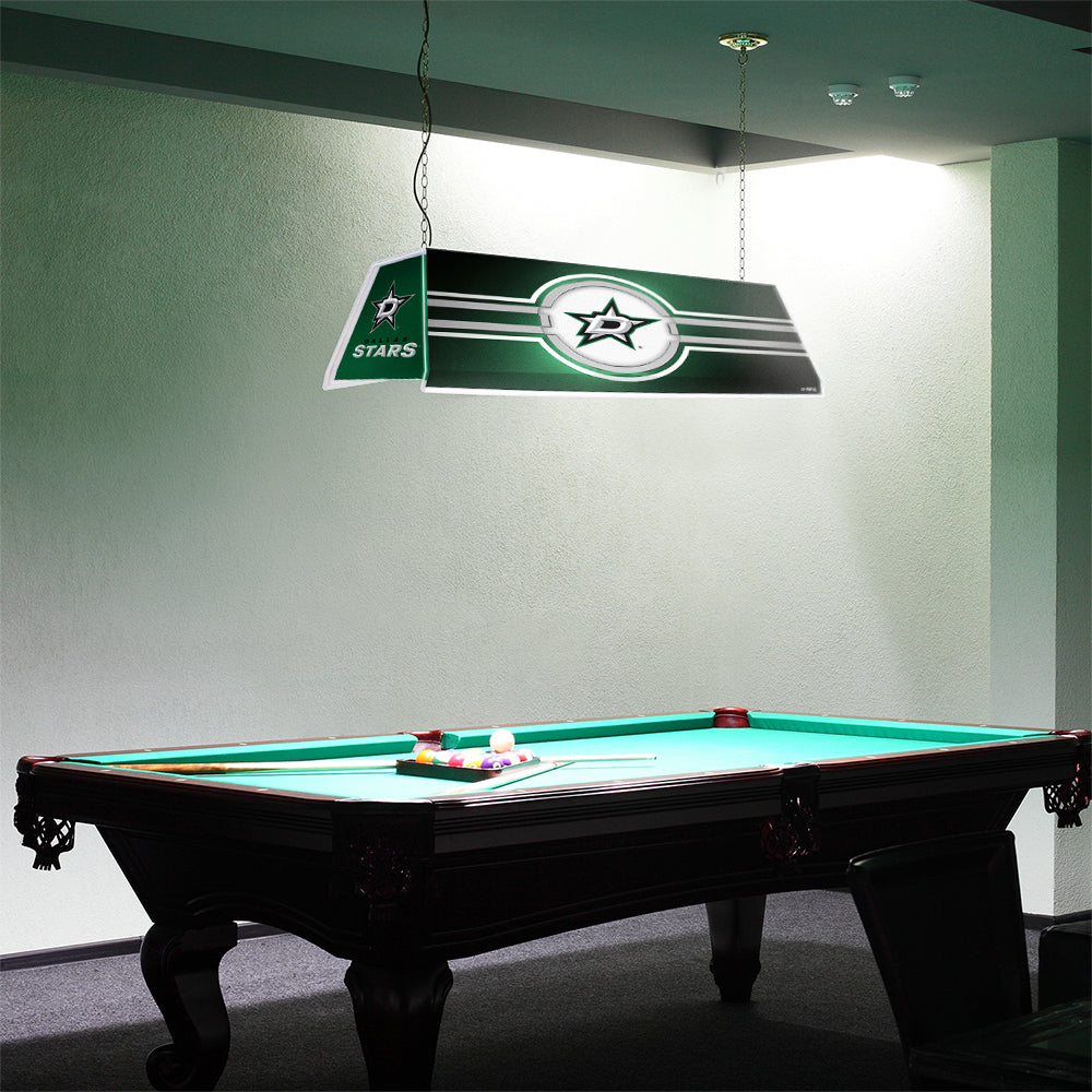 Dallas Stars Edge Glow Pool Table Light Room View
