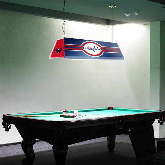 Washington Capitals Edge Glow Pool Table Light Room View