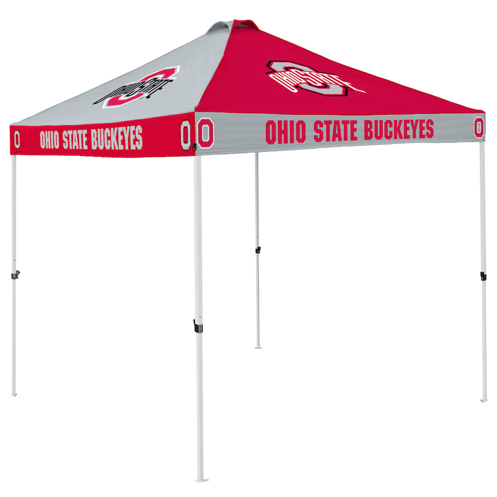 Ohio State Buckeyes checkerboard canopy