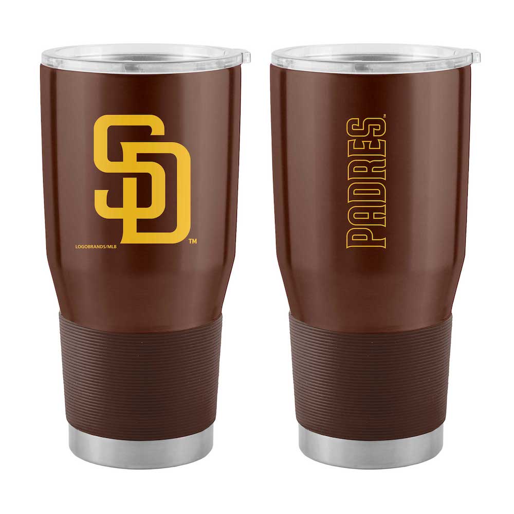 San Diego Padres 30 oz stainless steel travel tumbler