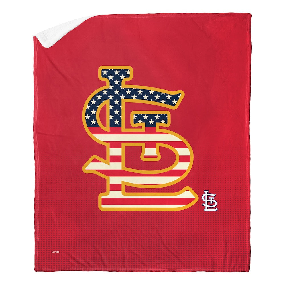 St. Louis Cardinals CELEBRATE Sherpa Blanket