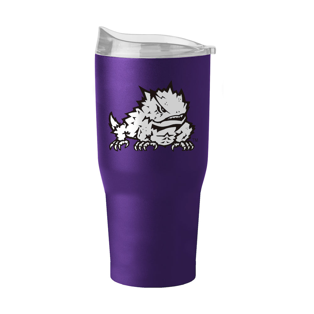 TCU Horned Frogs 30 oz travel tumbler
