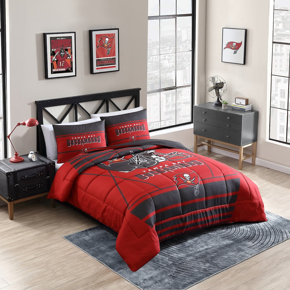Tampa Bay Buccaneers queen size comforter set