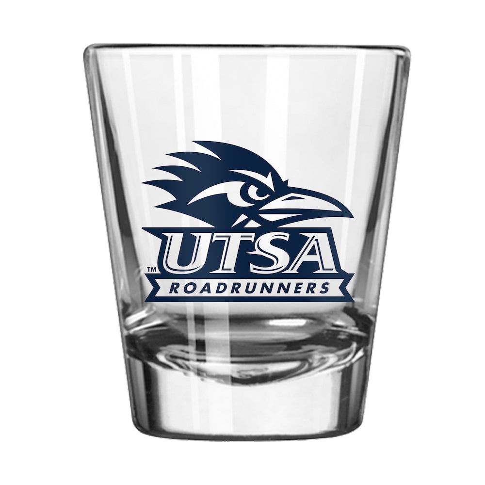 Texas San Antonio Road Runners shot glass