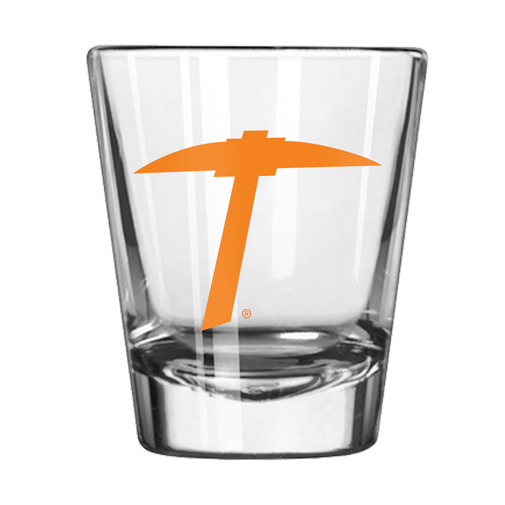 UTEP Miners shot glass