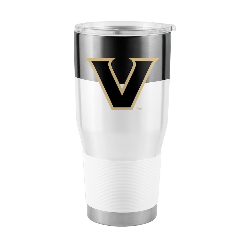 Vanderbilt Commodores 30 oz color block travel tumbler