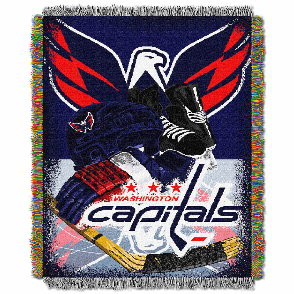 Washington Capitals woven home ice tapestry