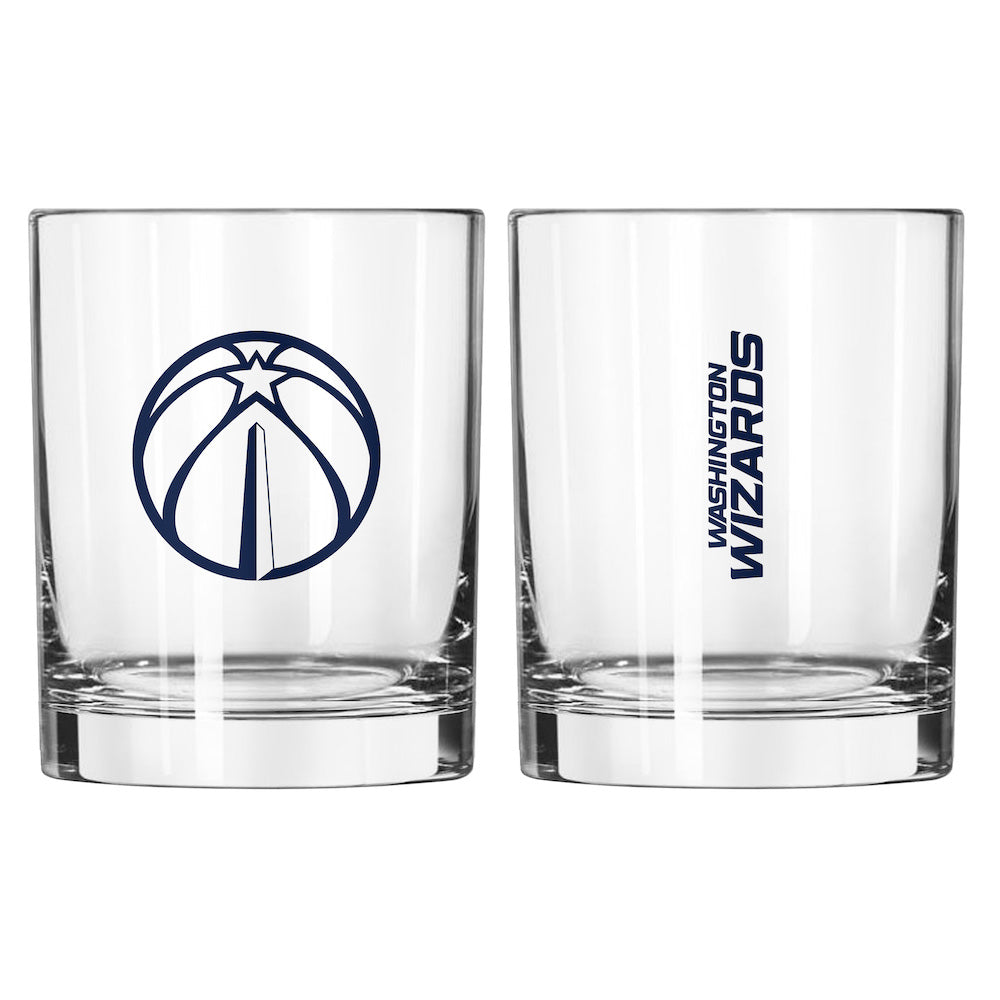 Washington Wizards Rocks Glass