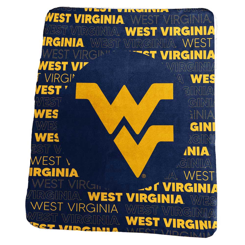 West Virginia Mountaineers Classic Fleece Blanket