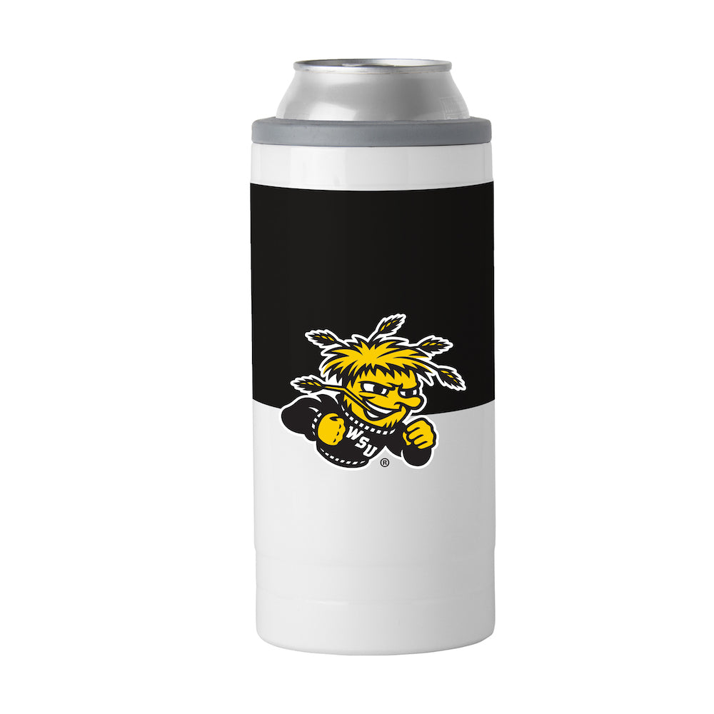 Wichita State Shockers colorblock slim can coolie