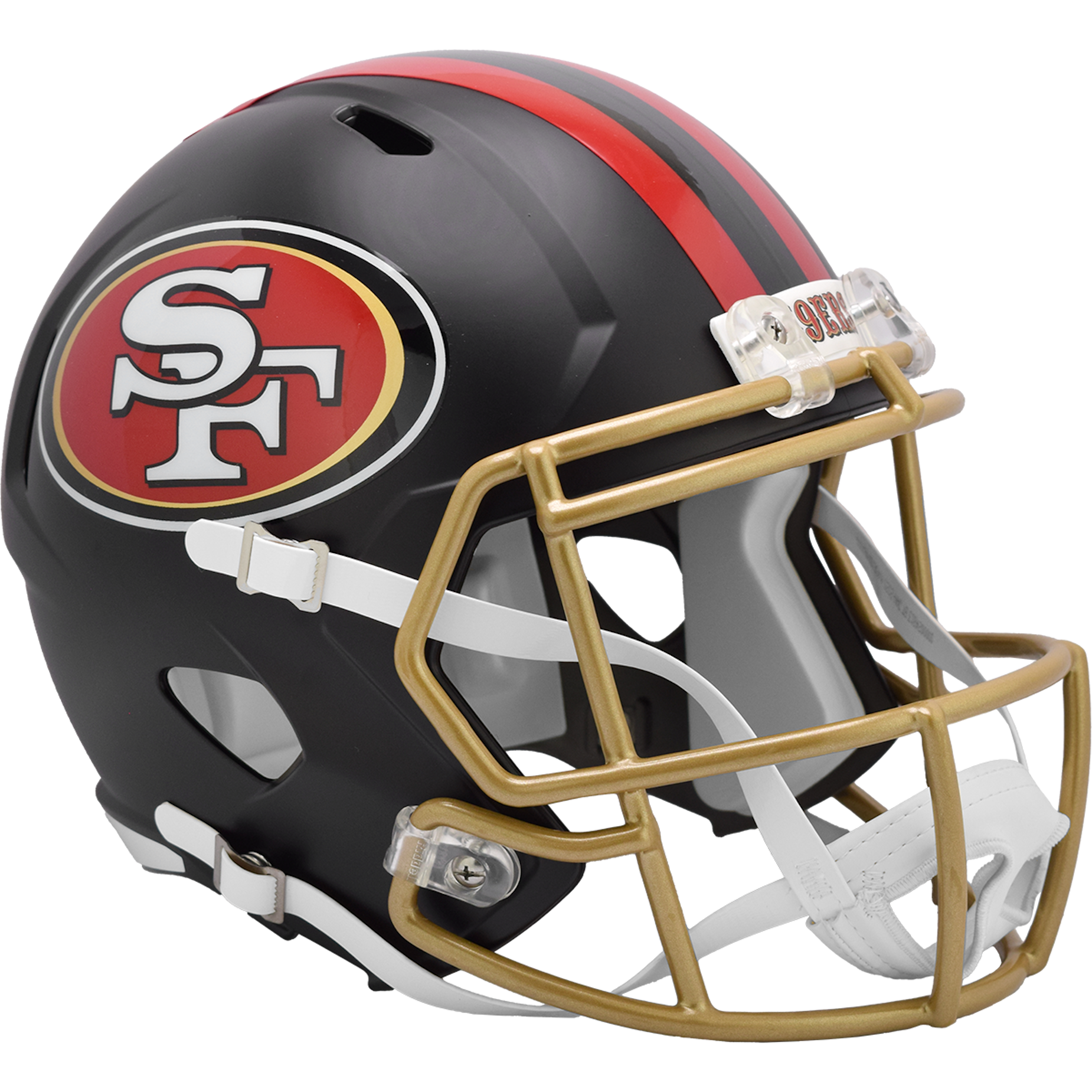 San Francisco 49ers 2025 Rivalries Alternate mini helmet