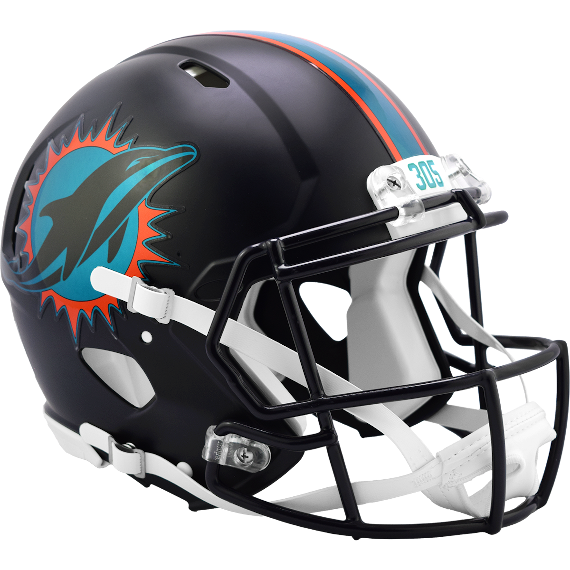 Miami Dolphins authentic 2025 Rivalries Alternate full size helmet