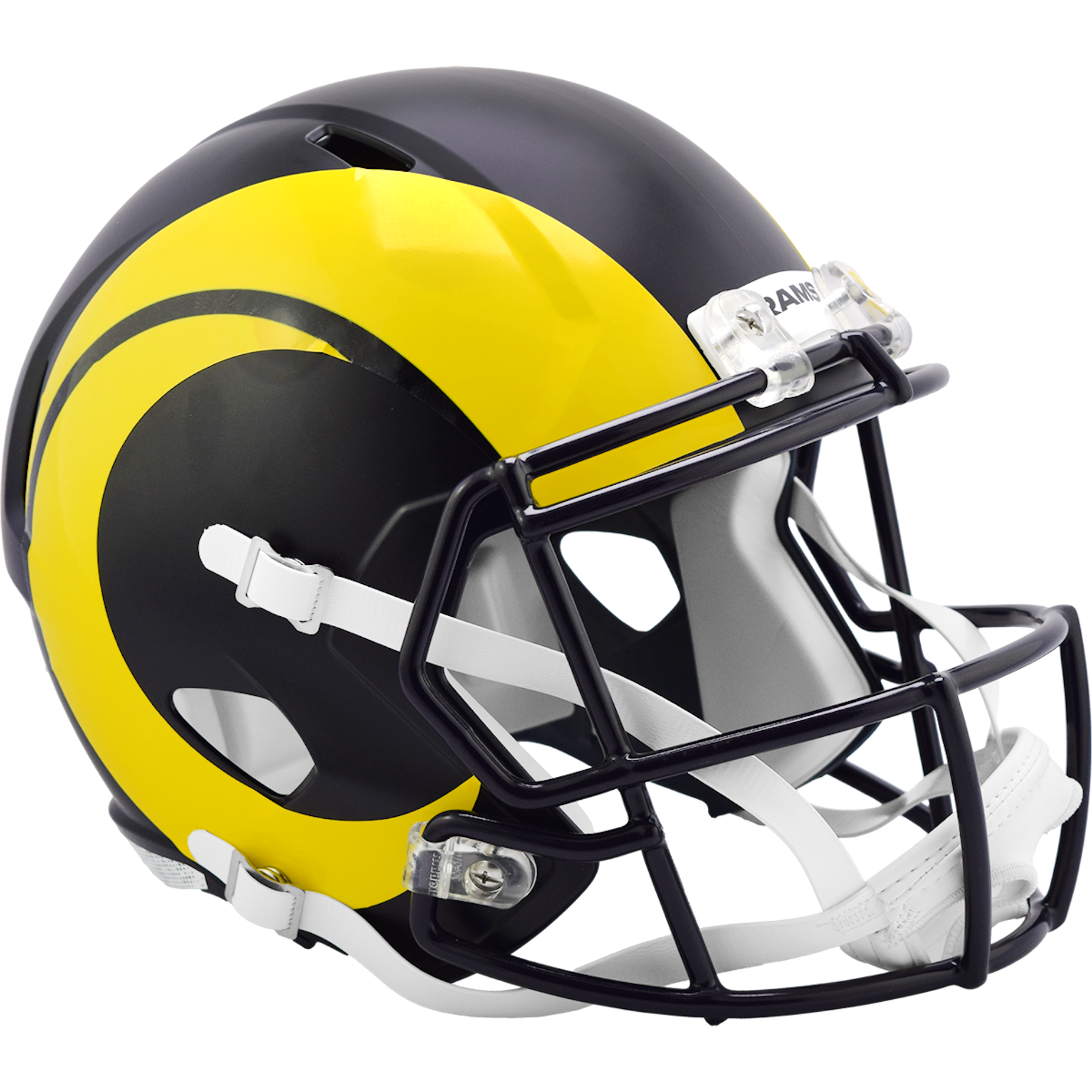 Los Angeles Rams full size 2025 Rivalries Alternate replica helmet