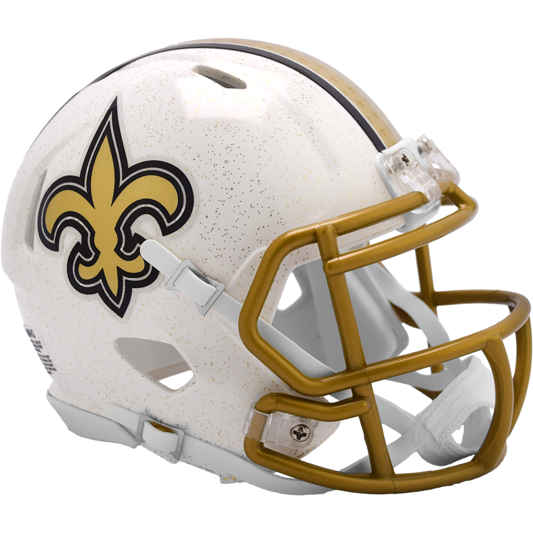 New Orleans Saints 2025 Alternate mini helmet