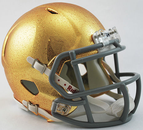 Notre Dame Fighting Irish HYDROSKIN mini helmet