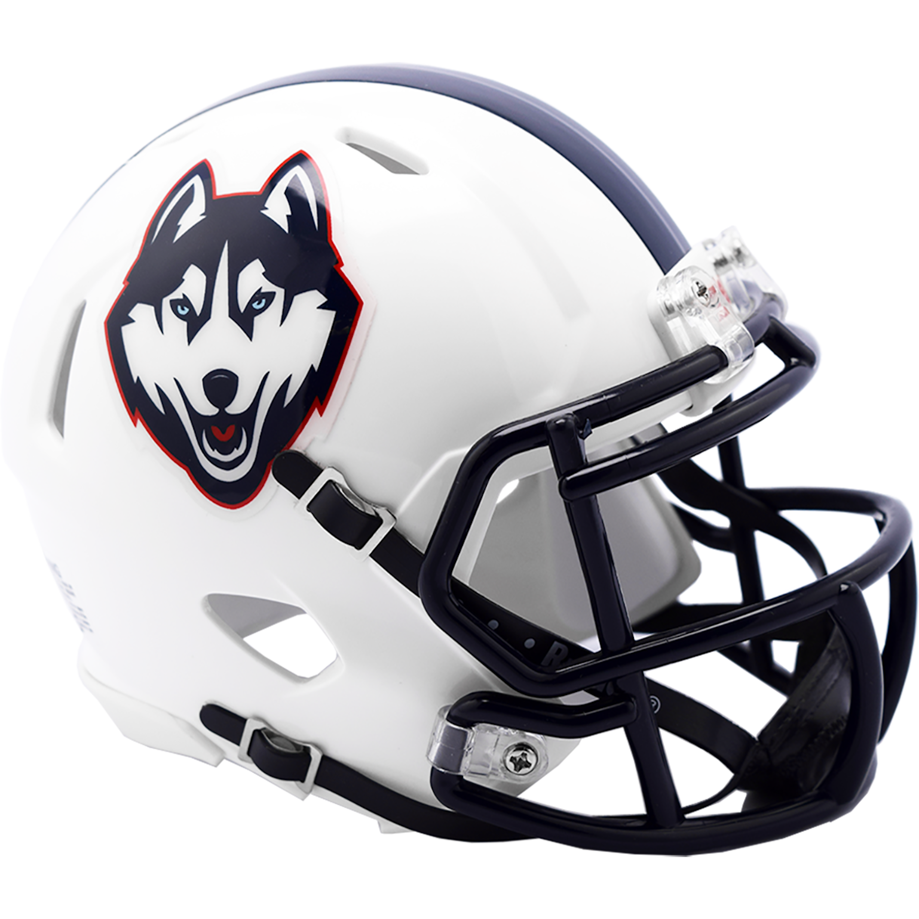 Connecticut Huskies alternate logo mini helmet 