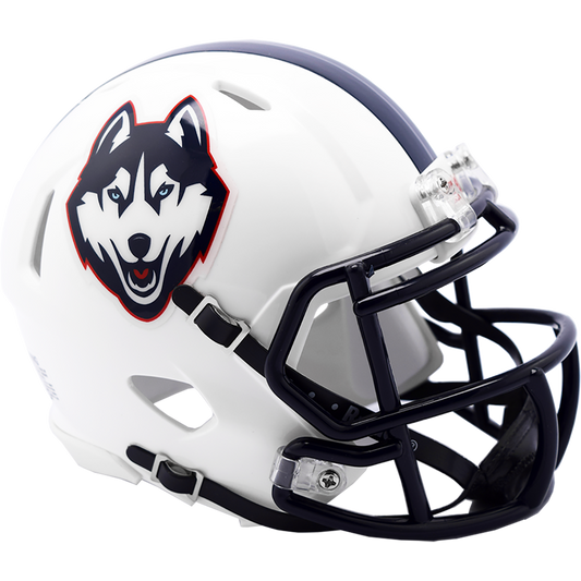 Connecticut Huskies alternate logo mini helmet 