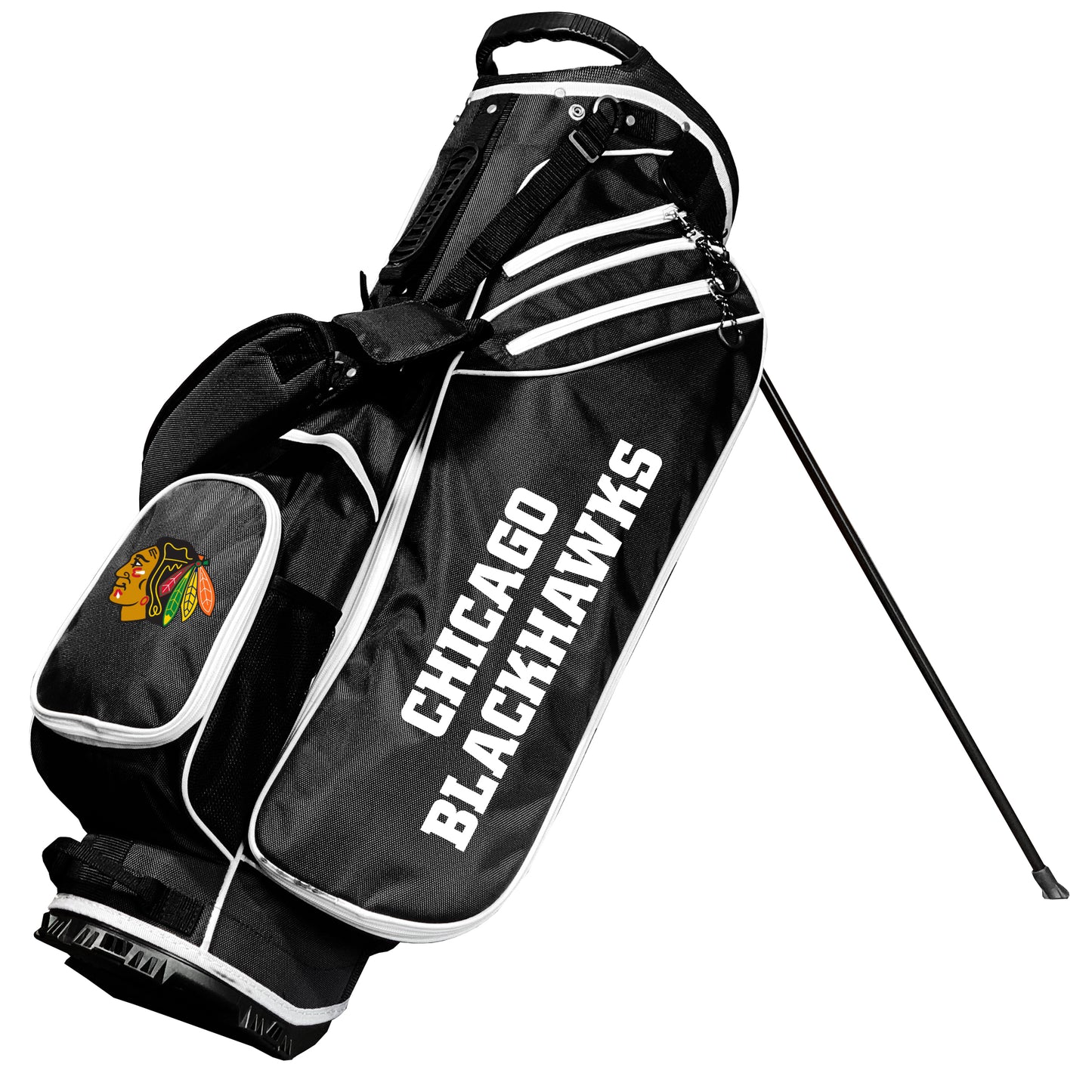 Chicago Blackhawks Black Birdie Golf Bag