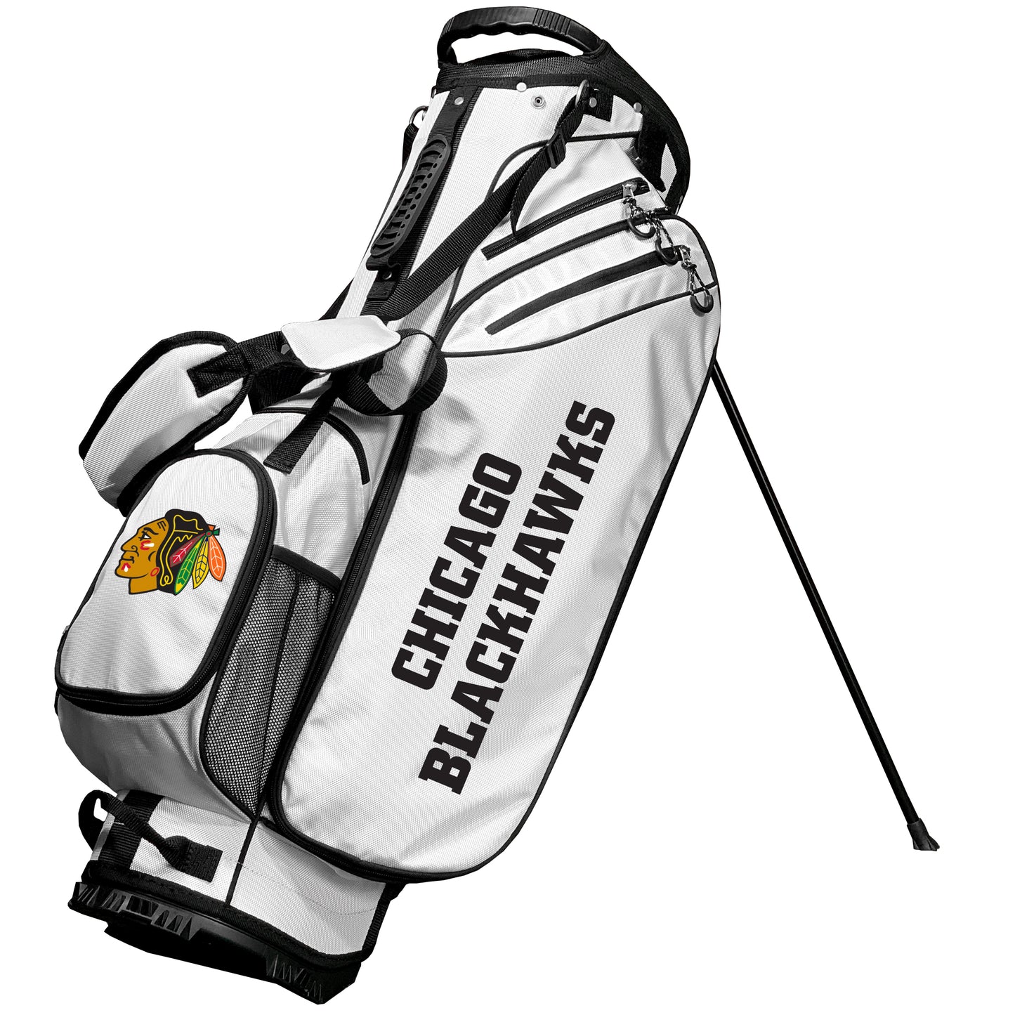 Chicago Blackhawks White Birdie Golf Bag