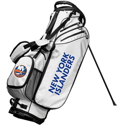 New York Islanders White Birdie Golf Bag