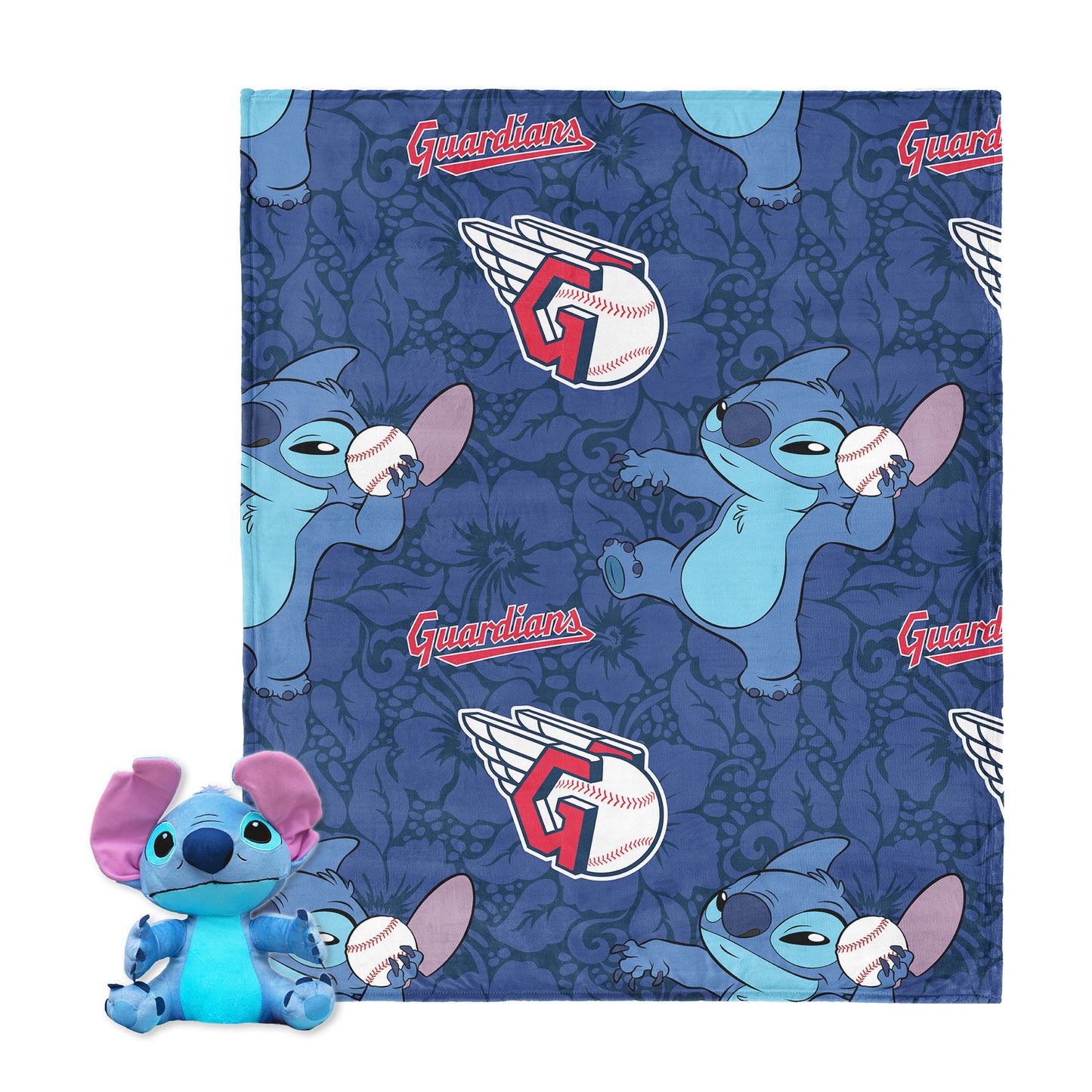 Cleveland Guardians Lilo and Stitch Hugger Toy
