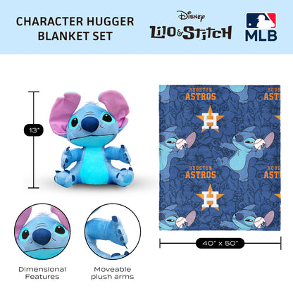 Houston Astros Lilo and Stitch Hugger Dimensions