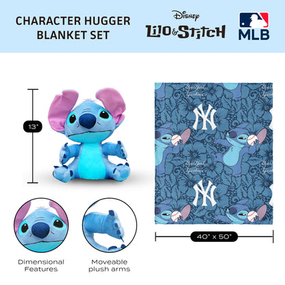 New York Yankees Lilo and Stitch Hugger Dimensions