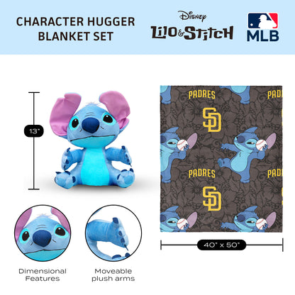 San Diego Padres Lilo and Stitch Hugger Dimensions