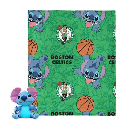 Boston Celtics Lilo and Stitch Hugger Toy
