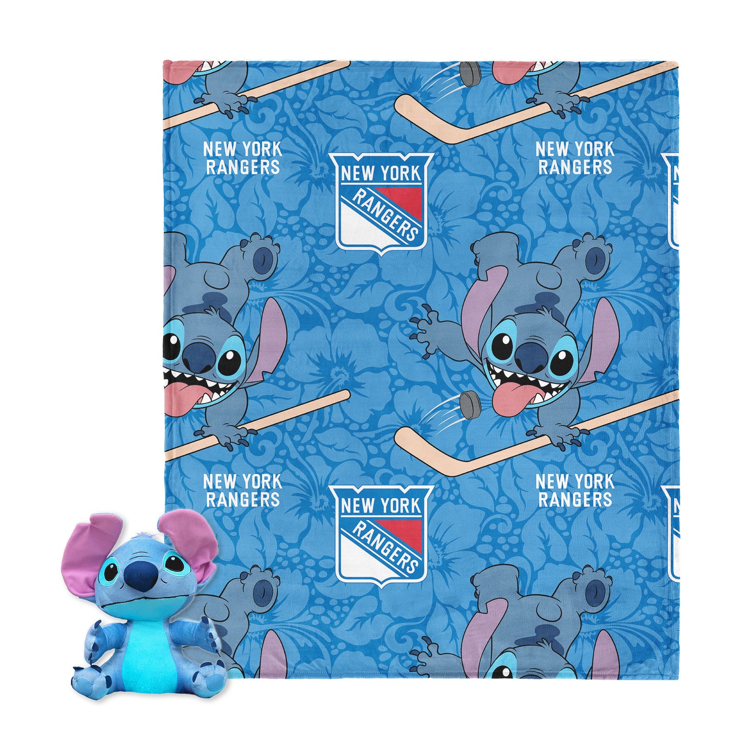 New York Rangers Lilo and Stitch Hugger Toy