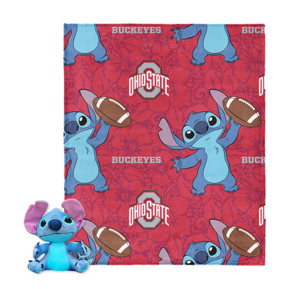 Ohio State Buckeyes Lilo and Stitch Hugger Toy